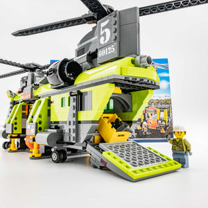 LEGO® 60125 ReGenerat: City - Volcano Heavy-lift Helicopter