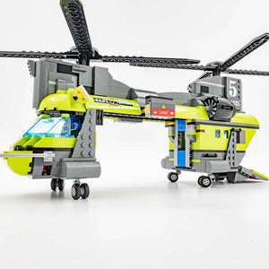 LEGO® 60125 ReGenerat: City - Volcano Heavy-lift Helicopter