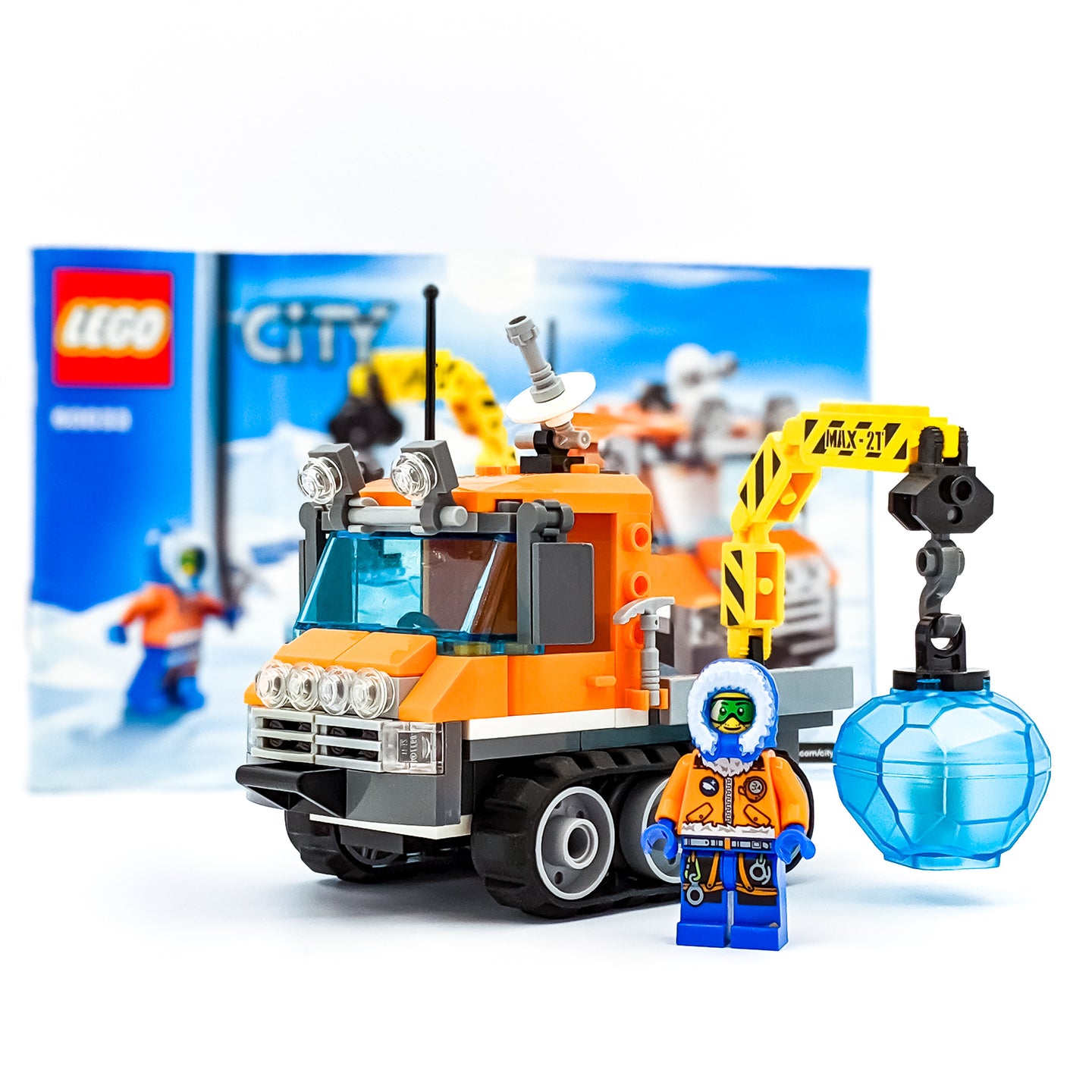 LEGO® 60033 ReGenerat Premium: City - Mașină cu șenile pentru gheață