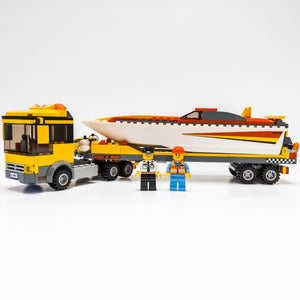 LEGO® 4643 ReGenerat eManual RePopulat: City - Transportator barca de viteza