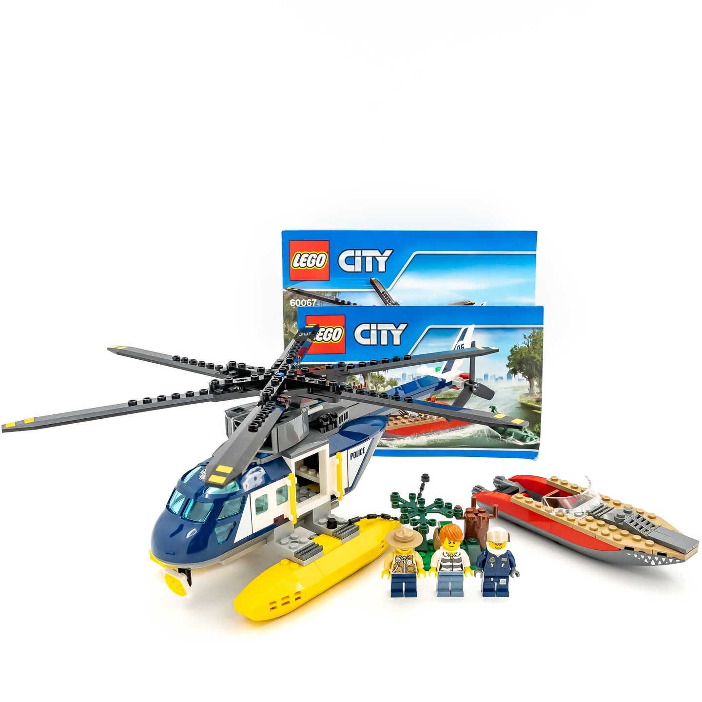 LEGO® 60067 ReGenerat: City - Urmărire cu elicopterul