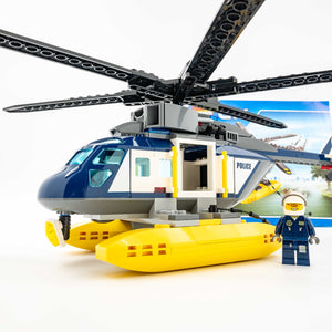 LEGO® 60067 ReGenerat: City - Urmărire cu elicopterul