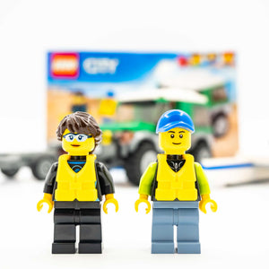LEGO® 60149 ReGenerat: City - Mașină 4x4 și catamaran