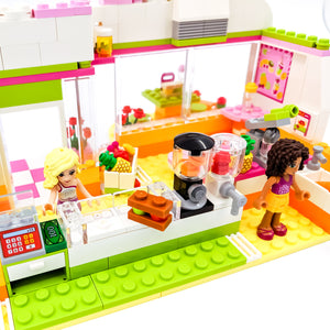 LEGO® 41035 ReGenerat Premium: Friends - Barul cu sucuri din Heartlake