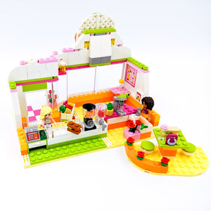 LEGO® 41035 ReGenerat Premium: Friends - Barul cu sucuri din Heartlake