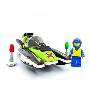 LEGO® 60114 ReGenerat Premium: City - Barcă de curse