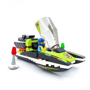 LEGO® 60114 ReGenerat Premium: City - Barcă de curse