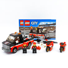Incarca imaginea in Galerie, LEGO® 60084 ReGenerat: City - Transportor de motociclete de curse