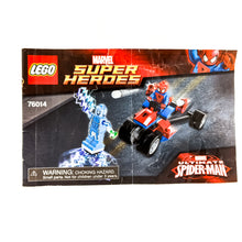 Incarca imaginea in Galerie, LEGO® 76014 ReGenerat Premium: Super Heroes - Mototriciclu-Paianjen contra Electro