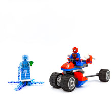 Incarca imaginea in Galerie, LEGO® 76014 ReGenerat Premium: Super Heroes - Mototriciclu-Paianjen contra Electro