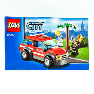 LEGO® 60001 ReGenerat: City - Mașina comandantului pompier
