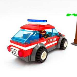 LEGO® 60001 ReGenerat: City - Mașina comandantului pompier