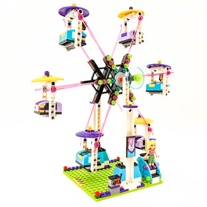 LEGO® 41130 ReGenerat: Friends - Montagne russe în parcul de distracții