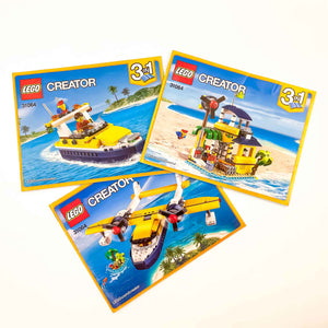 LEGO® 31064 ReGenerat: Creator - Aventuri pe Insulă