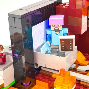 LEGO® 21143 ReGenerat: Minecraft - Portalul Nether