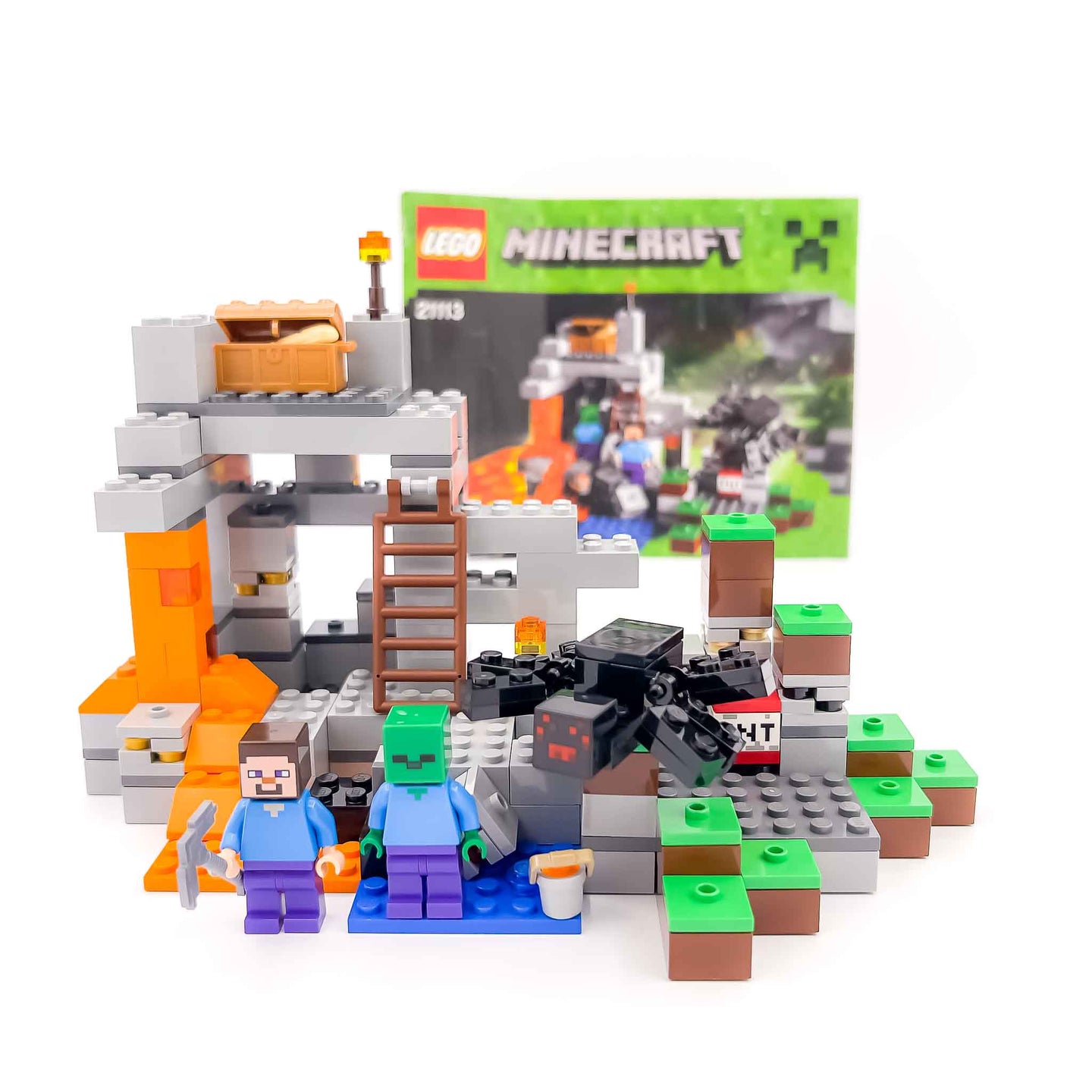 LEGO® 21113 ReGenerat: Minecraft - Peștera