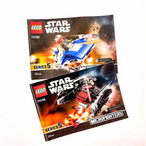 LEGO® 75196 ReGenerat: Star Wars™ - A-wings vs. TIE Silencer Microfighters (CONF Dualpack Aero + Victor)