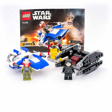 Incarca imaginea in Galerie, LEGO® 75196 ReGenerat: Star Wars™ - A-wings vs. TIE Silencer Microfighters (CONF Dualpack Aero + Victor)