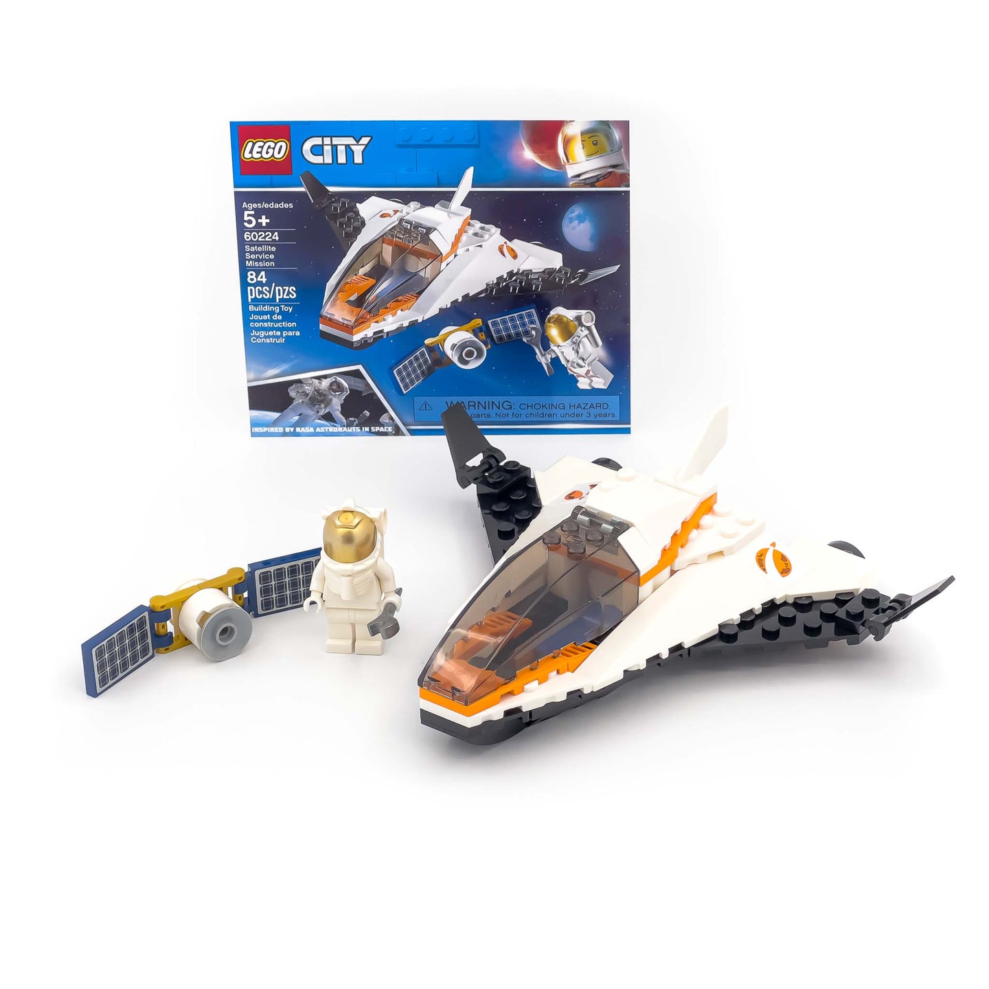 LEGO® 60224 ReGenerat: City - Misiune de reparat sateliți