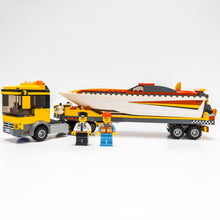 Incarca imaginea in Galerie, LEGO® 4643 ReGenerat eManual RePopulat: City - Transportator barca de viteza