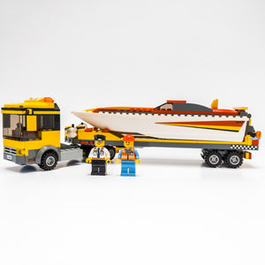 Lego power boat store transporter