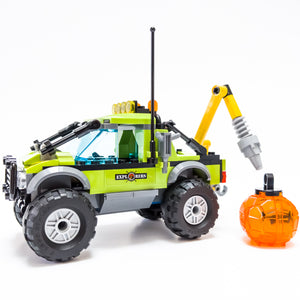 LEGO® 60121 ReGenerat: City - Camion de explorare a vulcanului