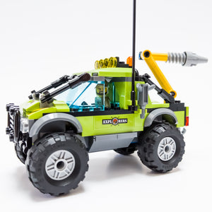 LEGO® 60121 ReGenerat: City - Camion de explorare a vulcanului